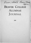 Beaver College Alumnae Journal, 1935-05
