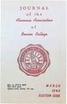 Journal of the Alumnae Association of Beaver College, 1949-03