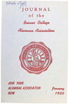 Journal of the Alumnae Association of Beaver College, 1950-01