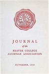 Journal of the Alumnae Association of Beaver College, 1950-11
