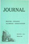 Journal of the Alumnae Association of Beaver College, 1951-03