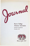 Journal of the Alumnae Association of Beaver College, 1952-11