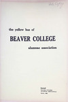 The Yellow Bus of Beaver College, 1955-03