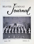 Beaver Alumnae Journal, 1958-01