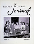 Beaver Alumnae Journal, 1959-01