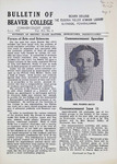 Bulletin of Beaver College, 1941-06