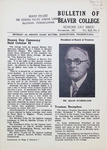 Bulletin of Beaver College, 1941-11