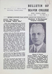 Bulletin of Beaver College, 1942-01