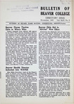 Bulletin of Beaver College, 1942-11