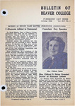 Bulletin of Beaver College, 1944-10 (1)
