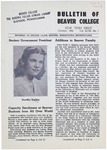 Bulletin of Beaver College, 1946-10 (1)