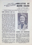 Bulletin of Beaver College, 1946-11