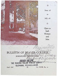 Bulletin of Beaver College, 1947-04