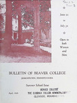 Bulletin of Beaver College, 1948-04