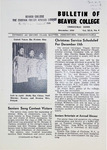 Bulletin of Beaver College, 1949-12