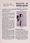 Bulletin of Beaver College, 1952-01 (1)