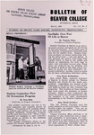 Bulletin of Beaver College, 1952-03 (1)