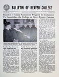 Bulletin of Beaver College, 1952-10