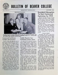 Bulletin of Beaver College, 1952-12