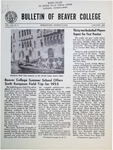 Bulletin of Beaver College, 1953-01