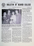 Bulletin of Beaver College, 1953-02