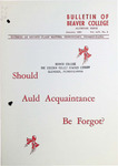 Bulletin of Beaver College, 1954-01