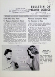 Bulletin of Beaver College, 1954-04