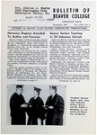 Bulletin of Beaver College, 1957-12