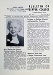 Bulletin of Beaver College, 1958-05