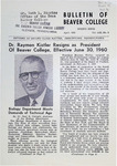Bulletin of Beaver College, 1959-04